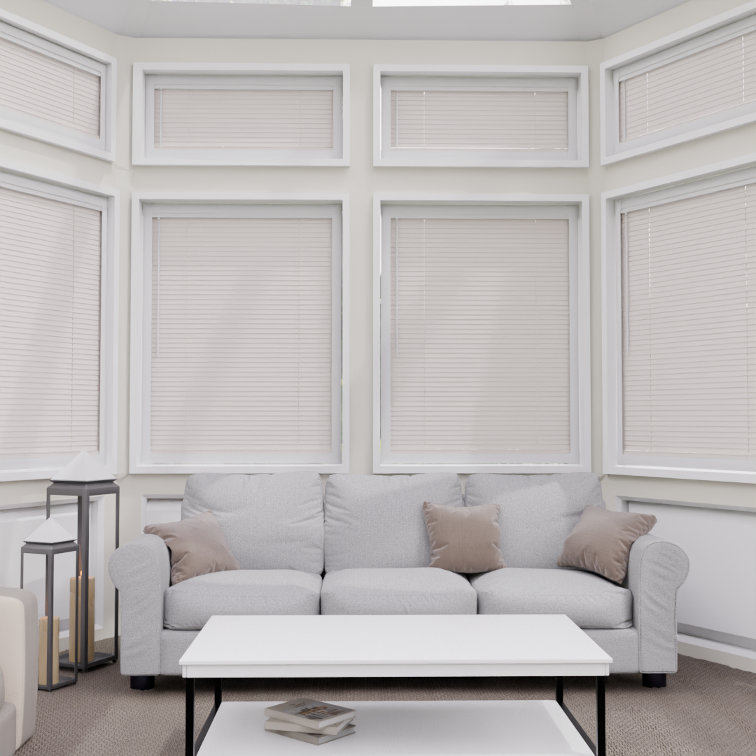 Perfect Fit No Drill Metal Blind - Melba - 25mm