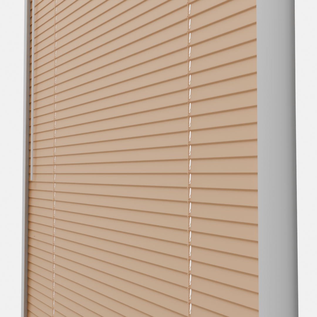 Perfect Fit No Drill Metal Blind - Mellow Peach - 25mm