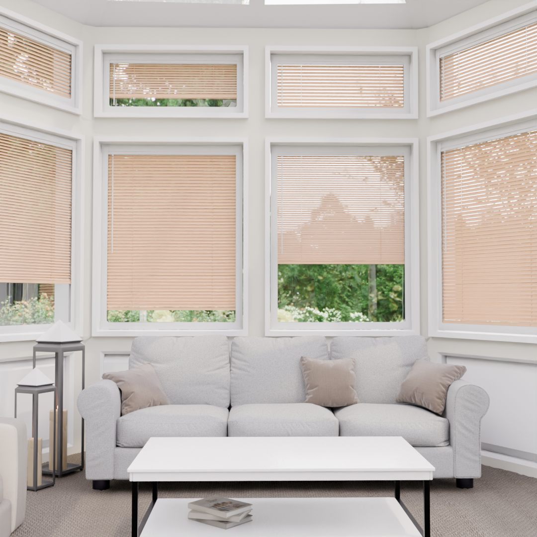 Perfect Fit No Drill Metal Blind - MercyMellow Peach - 25mm