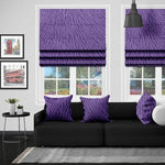 EB Mersin Lilac Roman Blind