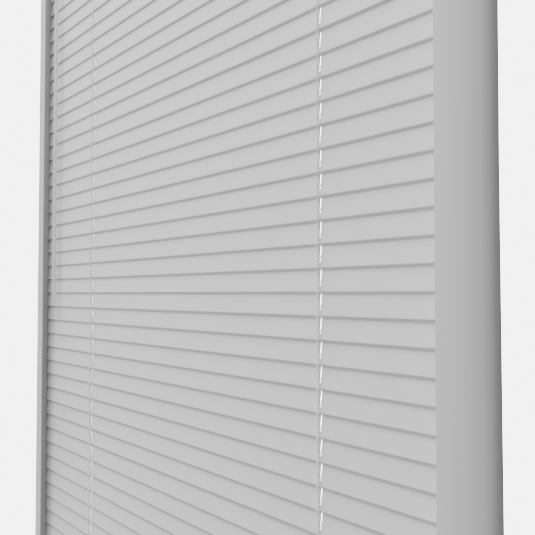 Perfect Fit No Drill Metal Blind - Mint Cream - 25mm