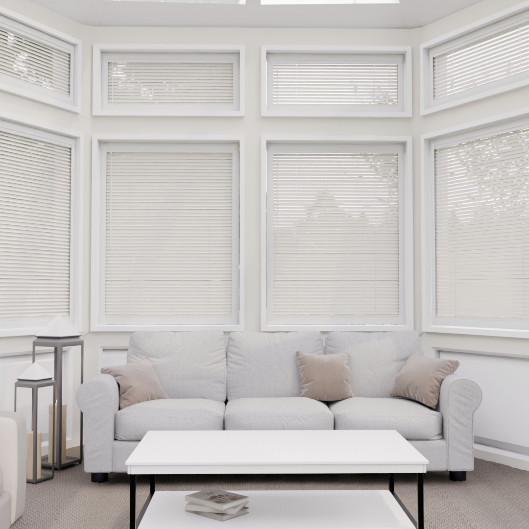 Perfect Fit No Drill Wooden blind - Morena Beige - 25mm