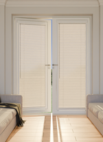 Perfect Fit No Drill Wooden blind - Morena Beige - 25mm