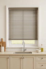 Mushroom Metal Venetian Blind - 25mm