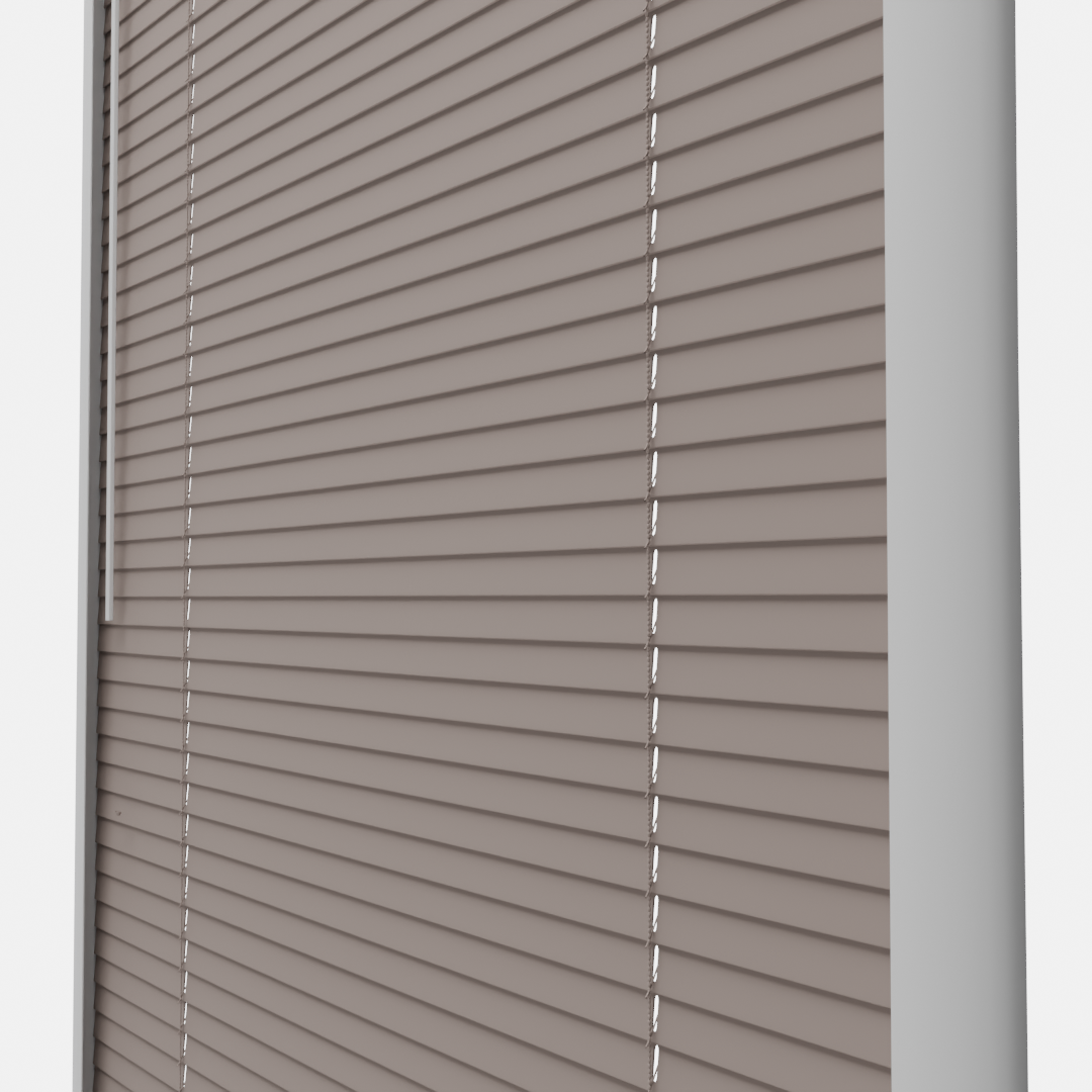 Perfect Fit Metal Blind - Mushroom - 25mm