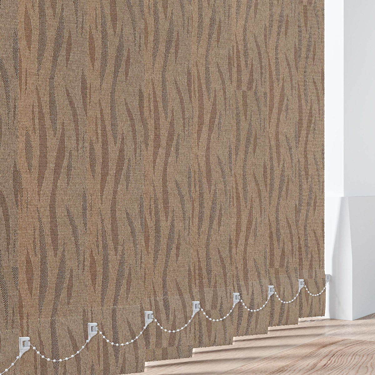 Oasis Brown Vertical Blind