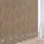 Oasis Brown Vertical Blind