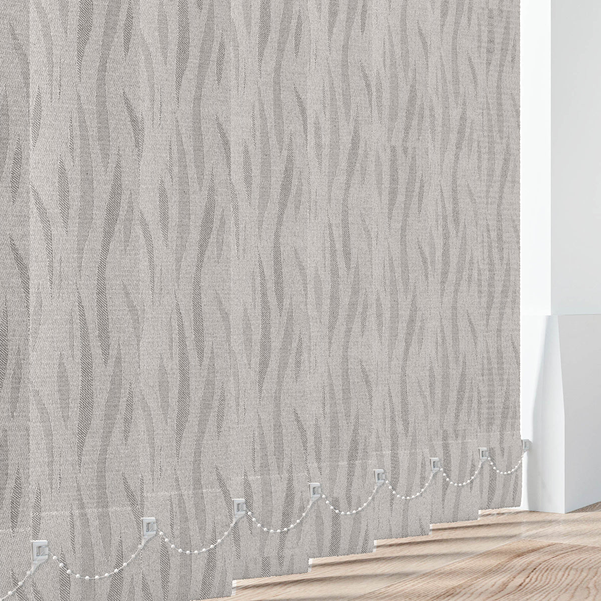 Oasis Grey Vertical Blind