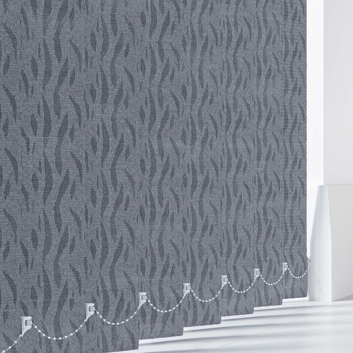 Oasis Silver1 Vertical Replacement Blind Slat