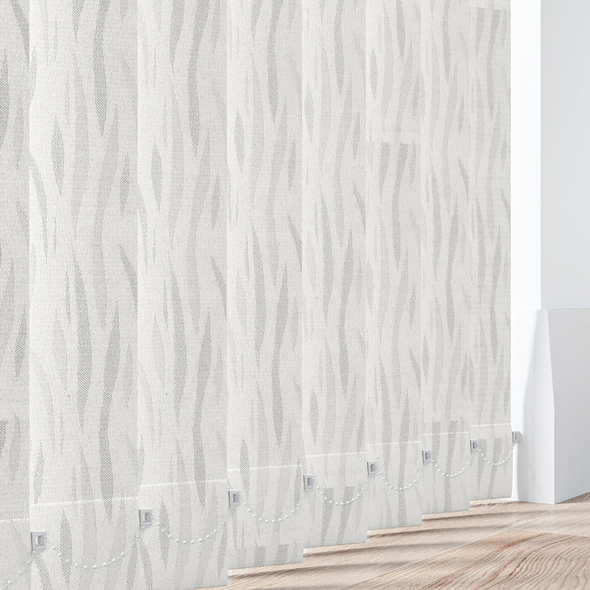 Oasis White Vertical Replacement Blind Slat