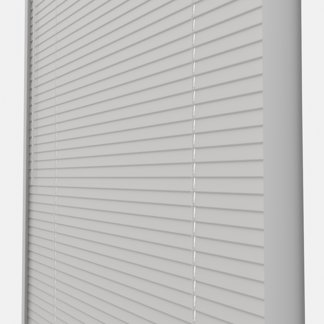 Perfect Fit No Drill Metal Blind - Off White - 25mm