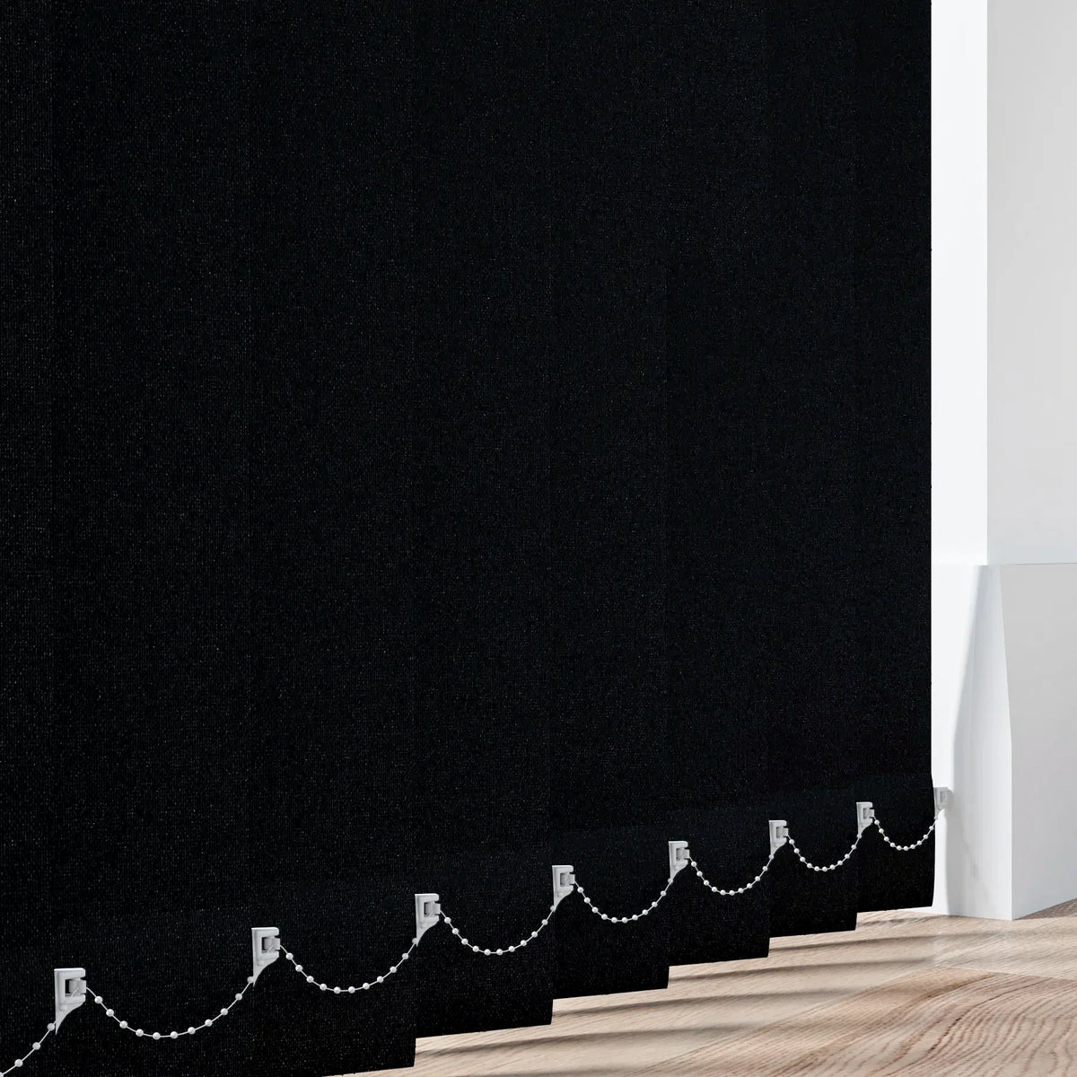 Optimum Standard Black Vertical Replacement Blind Slat