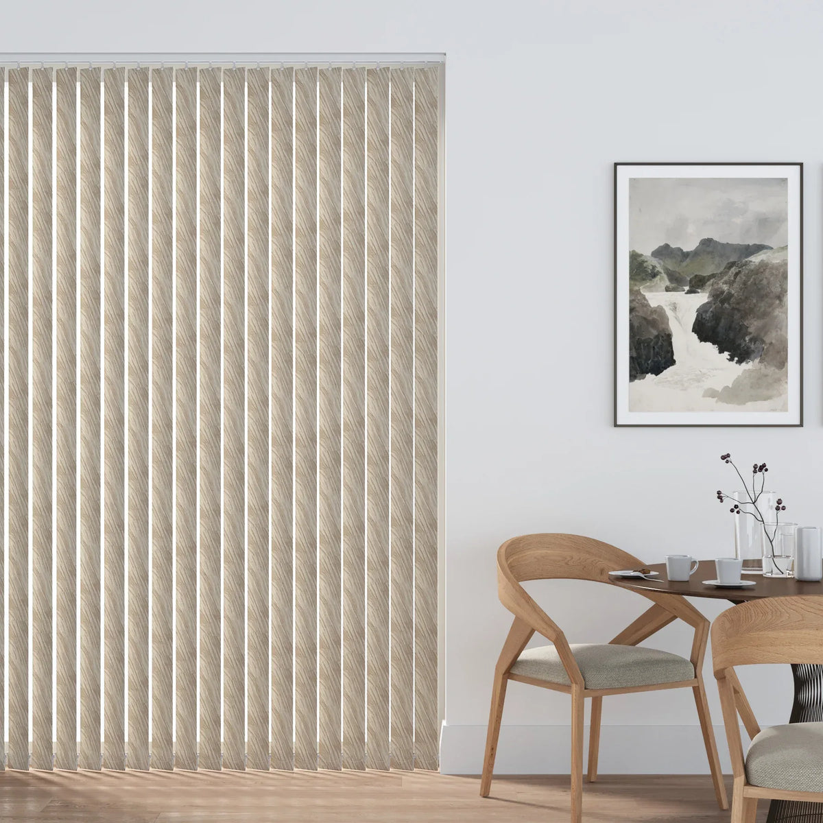 Pacific Mocha Vertical Replacement Blind Slat