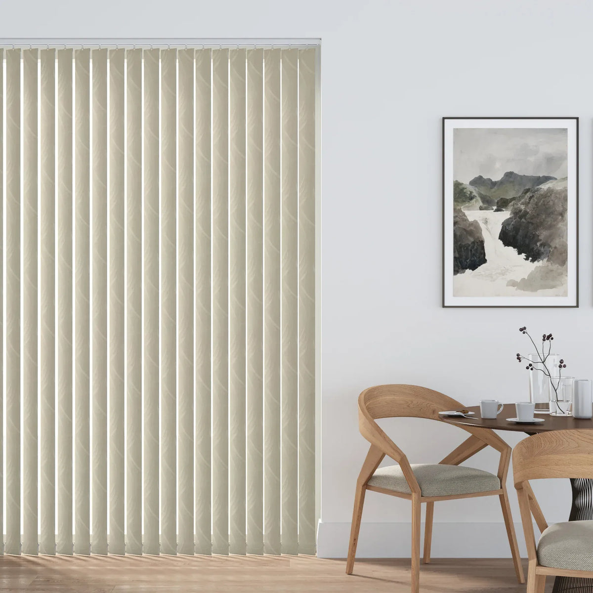 Parfait Cream Vertical Replacement Blind Slat
