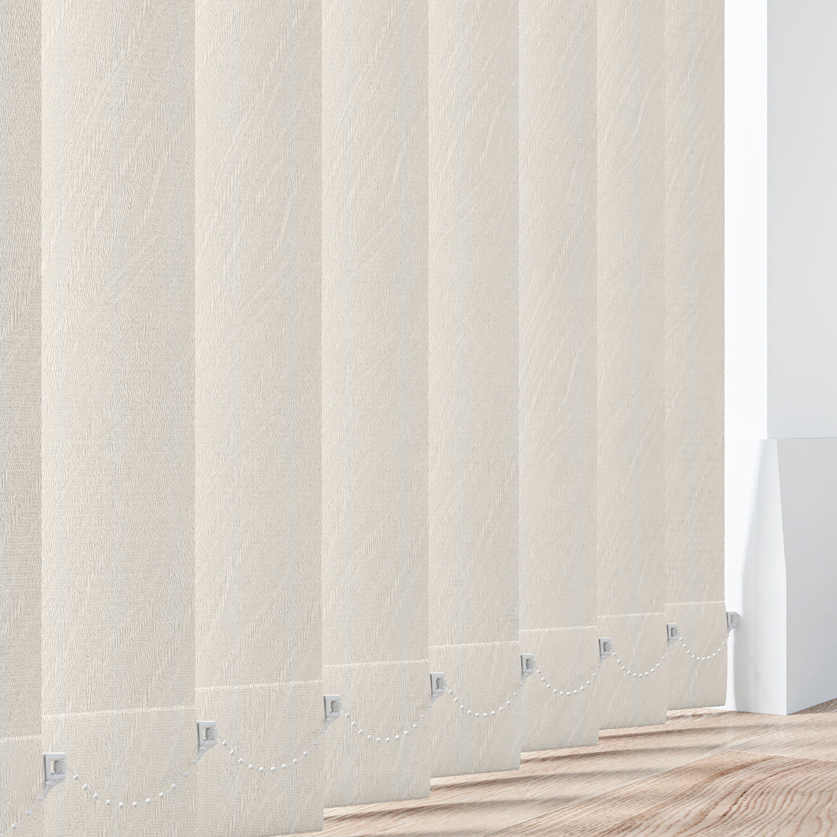 Pacific Ivory Vertical Replacement Blind Slat