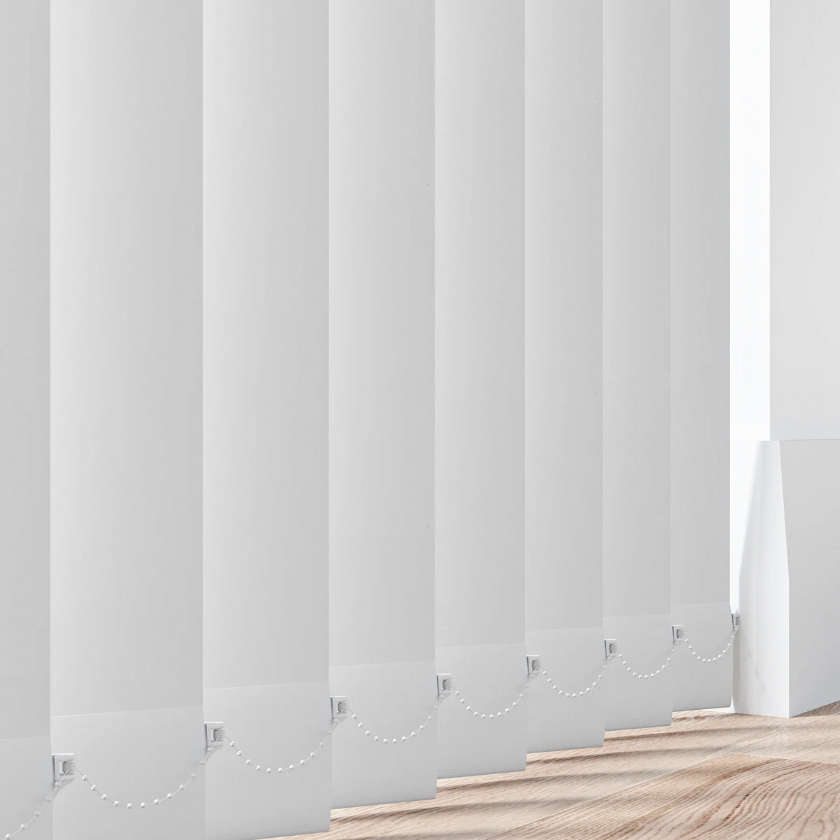 Palette Fr Bright White Vertical Blind