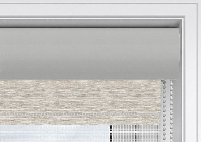 Palma Blackout Ecru Electrical Day and Night Blind