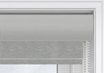 Palma Blackout Light Grey Electrical Day and Night Blind
