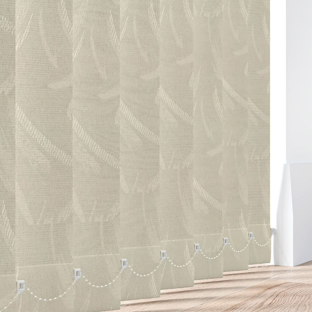 Parfait Cream Vertical Replacement Blind Slat