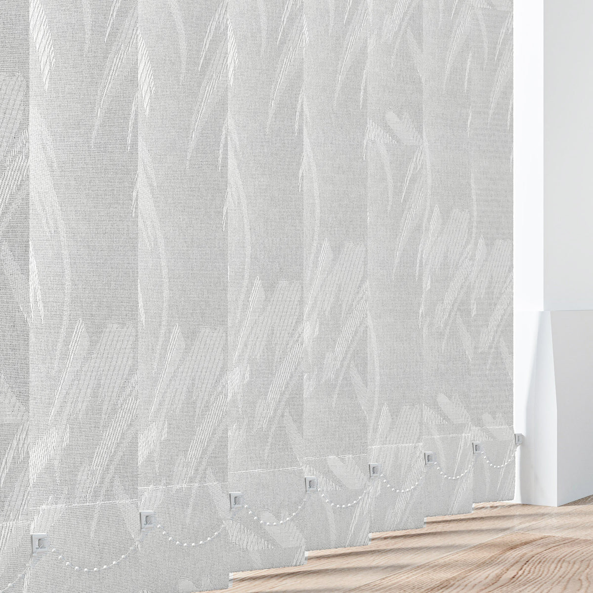 Parfait White Vertical Replacement Blind Slat