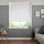 Insta Fit No Drill Iris Blackout Cream Roller Blinds - Fit in 30 Secs