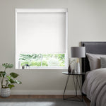 Insta Fit No Drill Iris Blackout Ivory Roller Blinds - Fit in 30 Secs