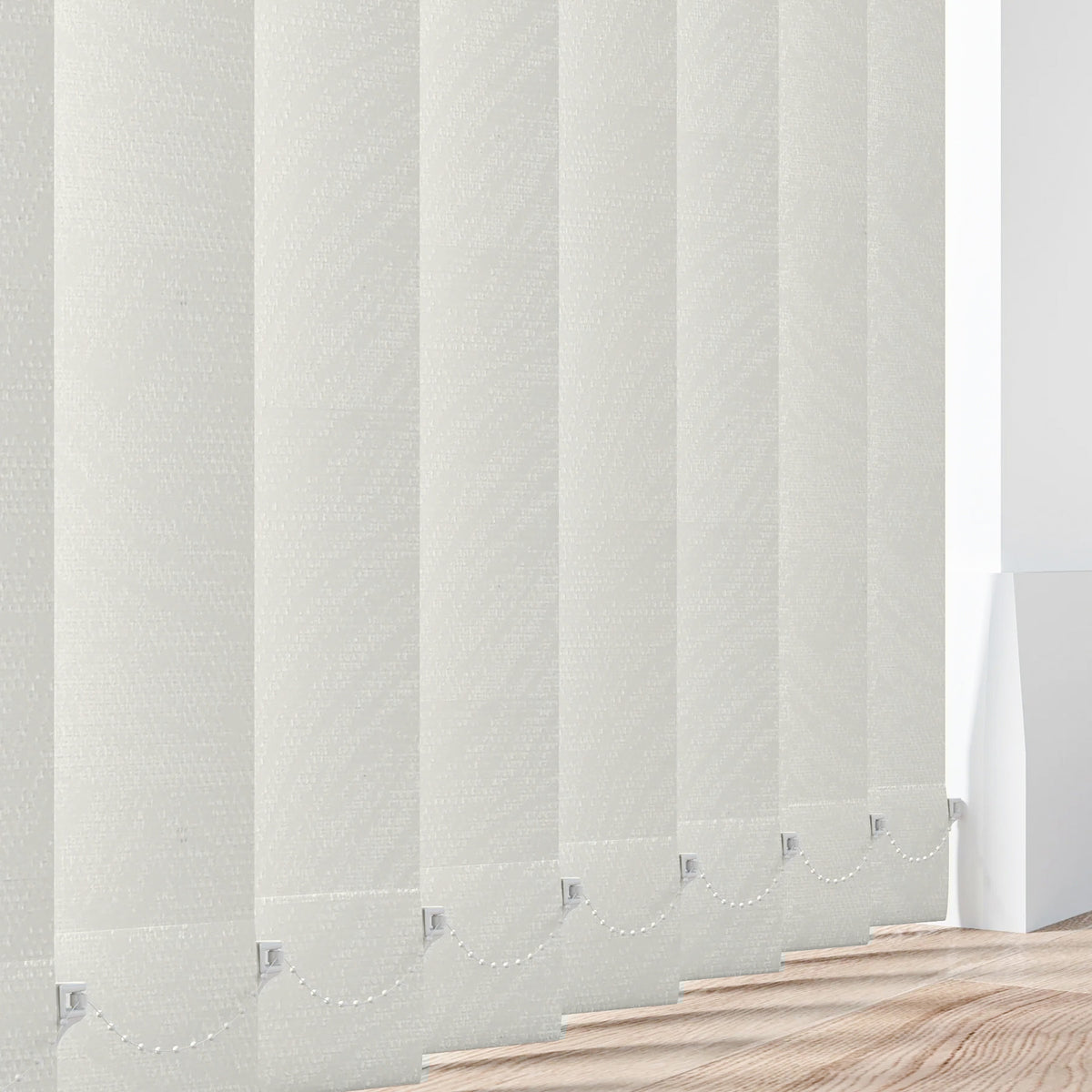 Reflection Fr Ecru Vertical Replacement Blind Slat