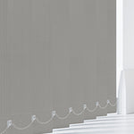 Rita Grey Vertical Replacement Blind Slat
