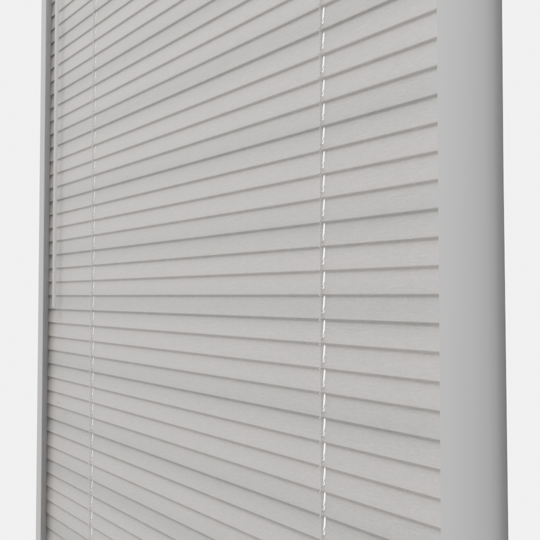 Perfect Fit No Drill Metal Blind - Satin Silver - 25mm