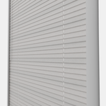 Perfect Fit No Drill Metal Blind - Satin Silver - 25mm