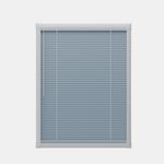 Perfect Fit No Drill Metal Blind - Sea Blue - 25mm