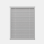 Perfect Fit No Drill Metal Blind - Silver Pitch - 25mm