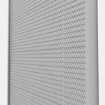 Perfect Fit No Drill Metal Blind - Silver Pitch - 25mm