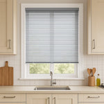 Silver Metal Venetian Blind - 25mm