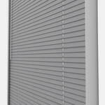 Perfect Fit No Drill Metal Blind - Silver - 25mm