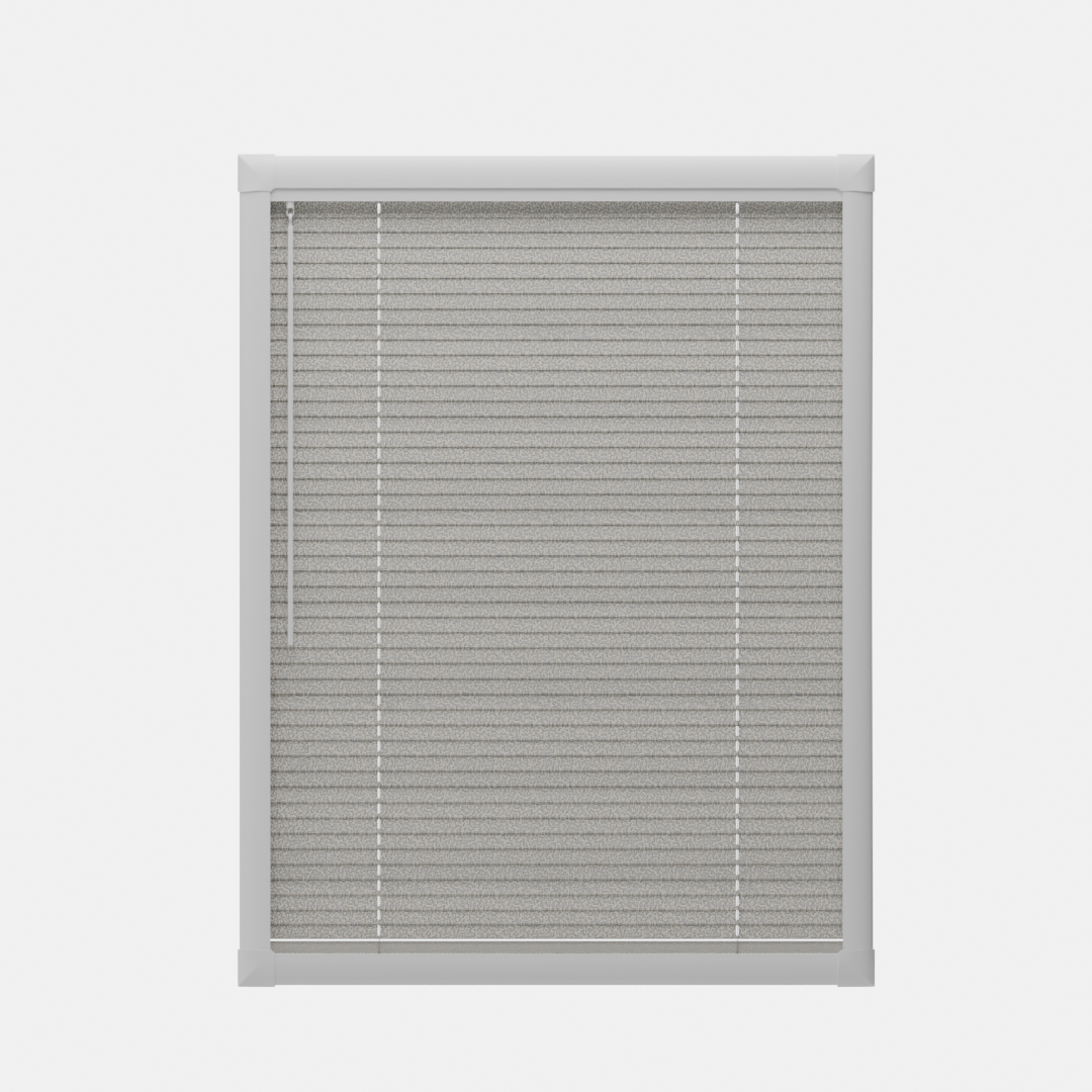 Perfect Fit No Drill Metal Blind - Soft Stone - 25mm