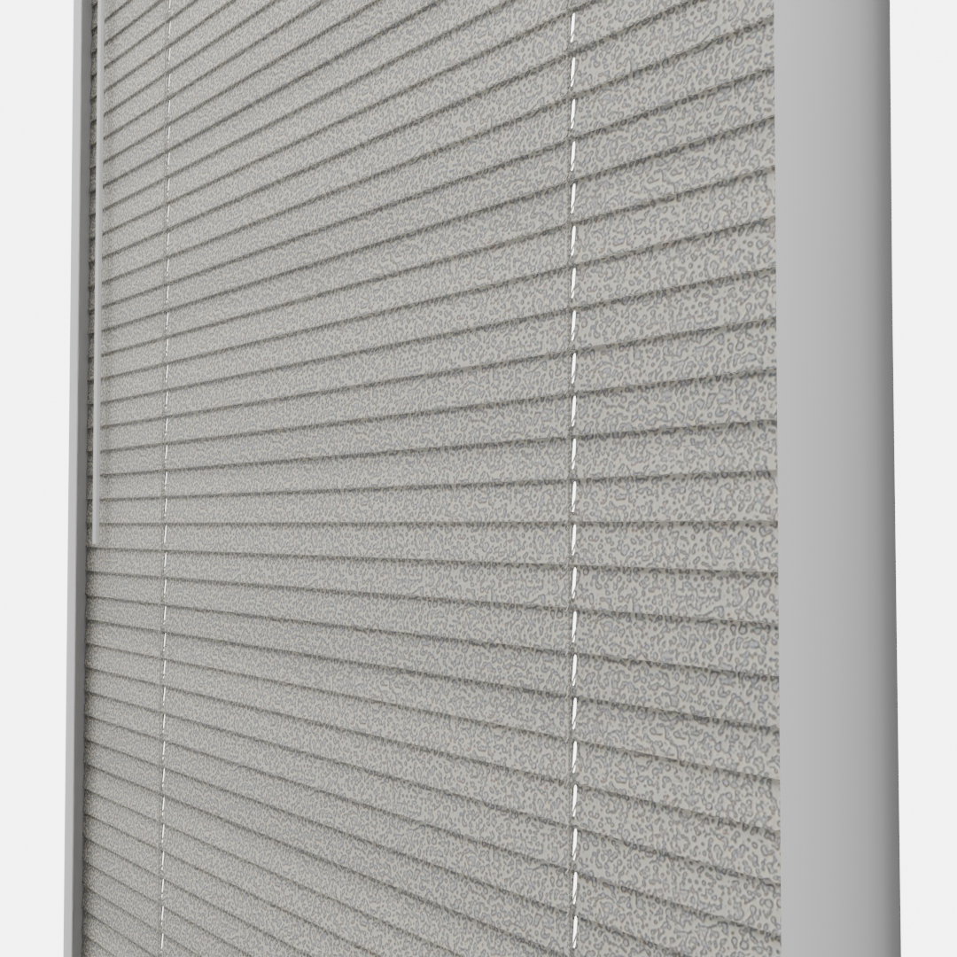 Perfect Fit No Drill Metal Blind - Soft Stone - 25mm