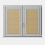 Perfect Fit No Drill Metal Blind - Sugar Maple - 25mm