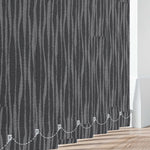 Symphony Black Out Black Vertical Replacement Blind Slat