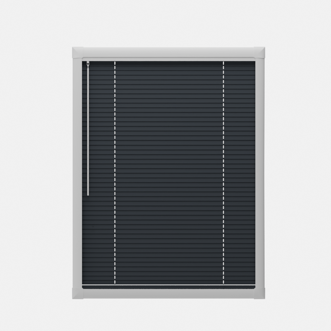 Perfect Fit No Drill Metal Blind - Twilight Grey - 25mm