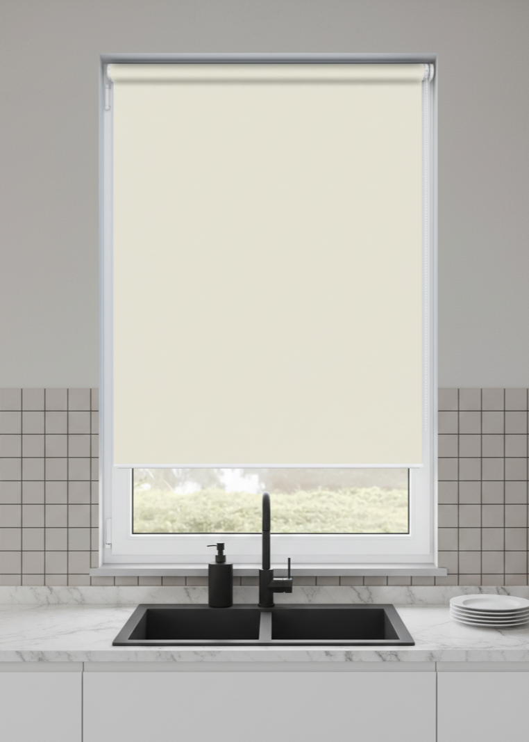 Unity Polaris Champagne Electrical Roller Blind