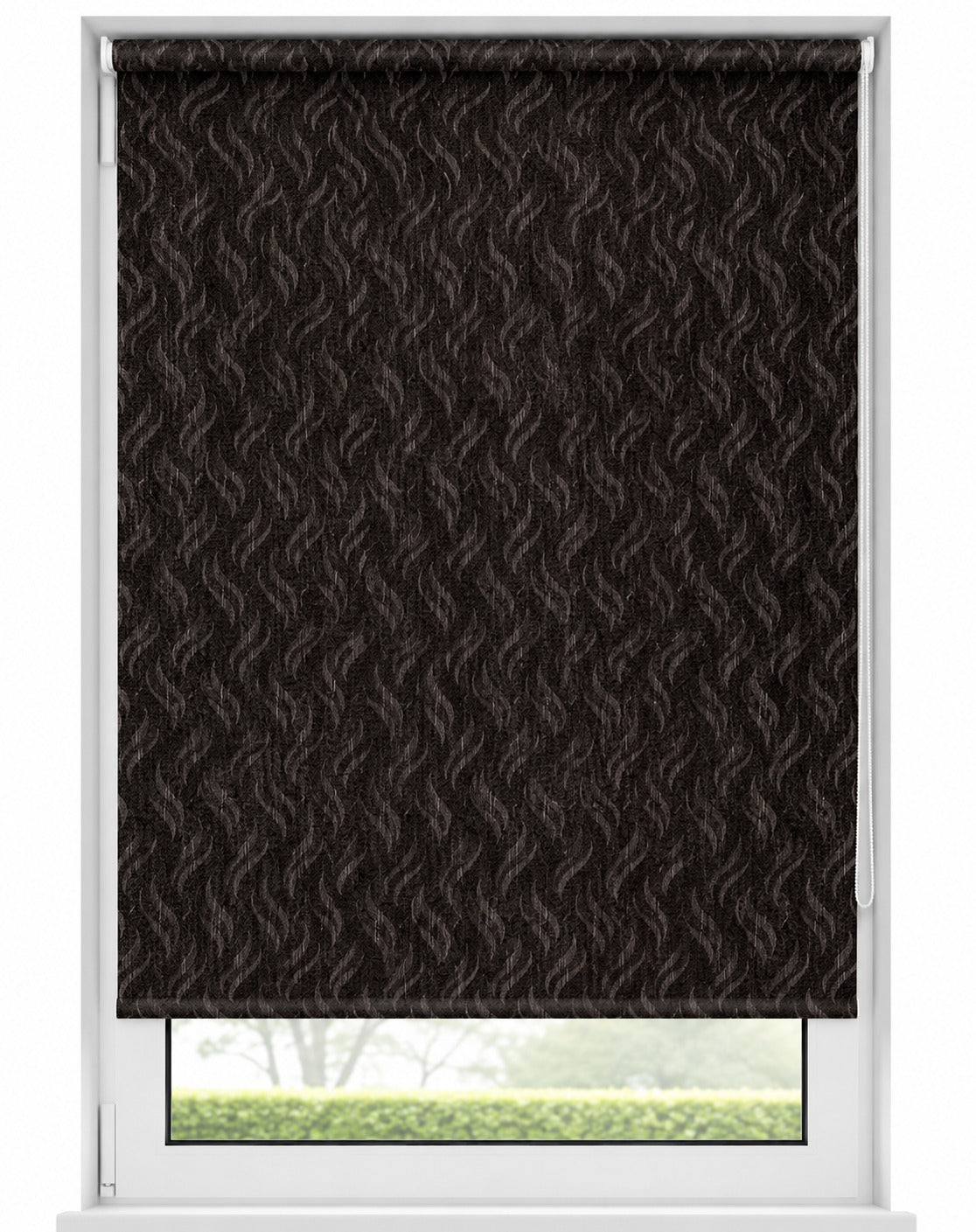 Gravity Brown - PVC Blackout Waterproof Roller Blind