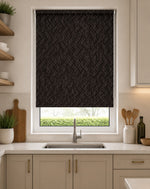 Gravity Brown - PVC Blackout Waterproof Roller Blind