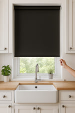 Origin Blackout Black Roller Blind