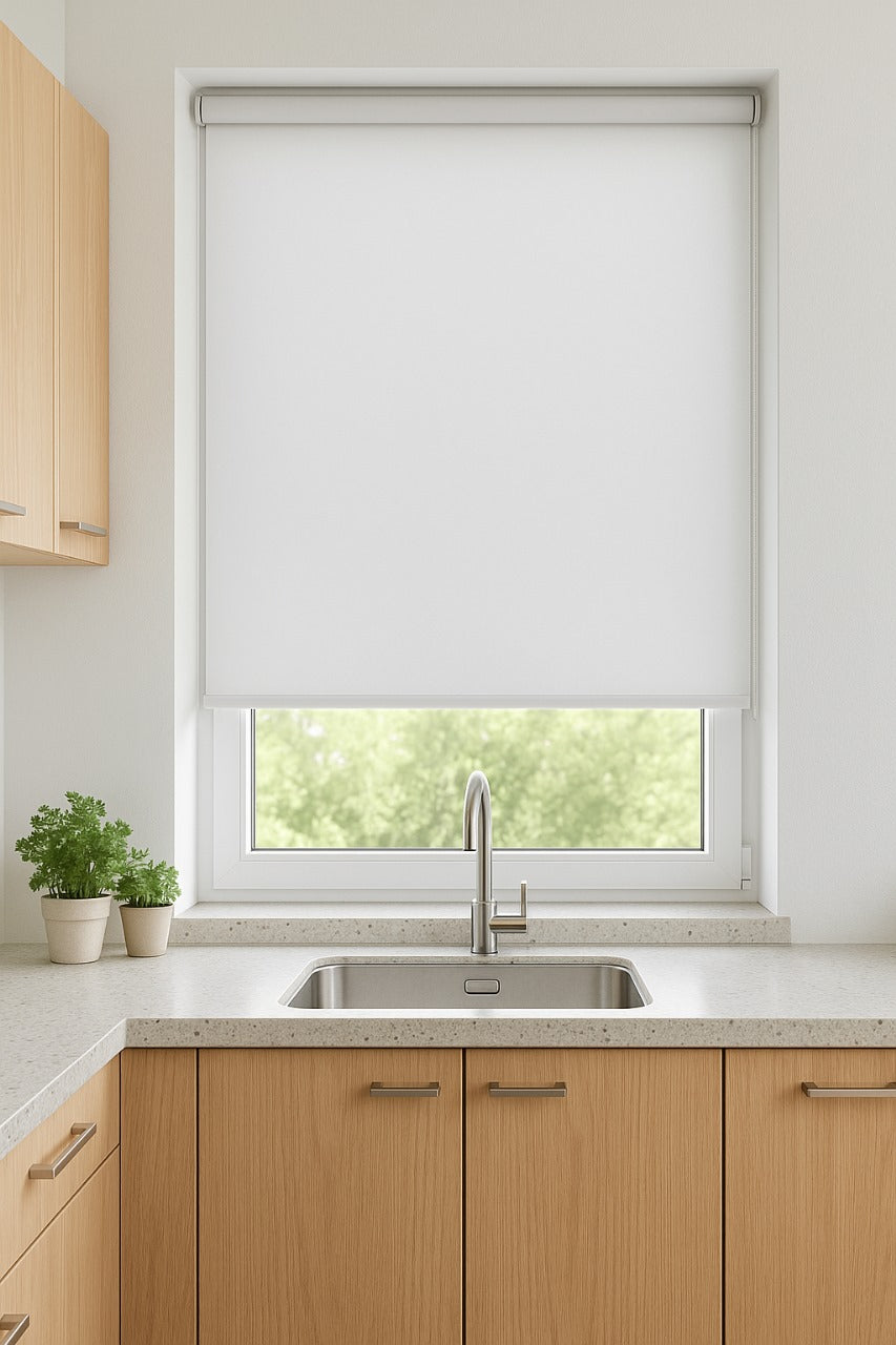 Panama Pro 1 White Pearl Electrical Roller Blind