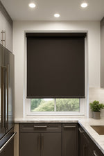 Origin Black Electrical Roller Blind