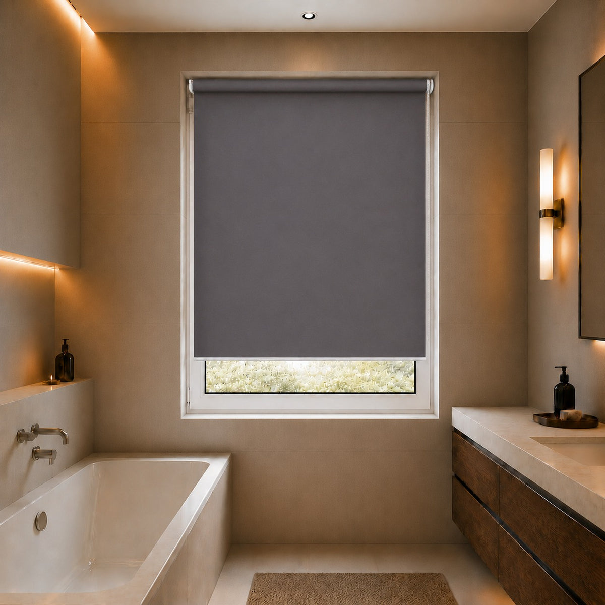 Origin Dark Grey Roller Blind