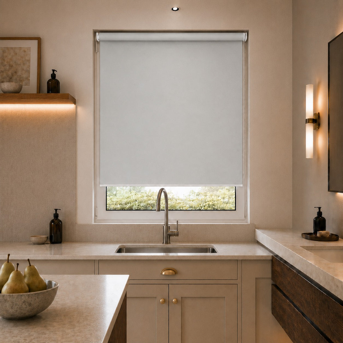 Origin White Roller Blind