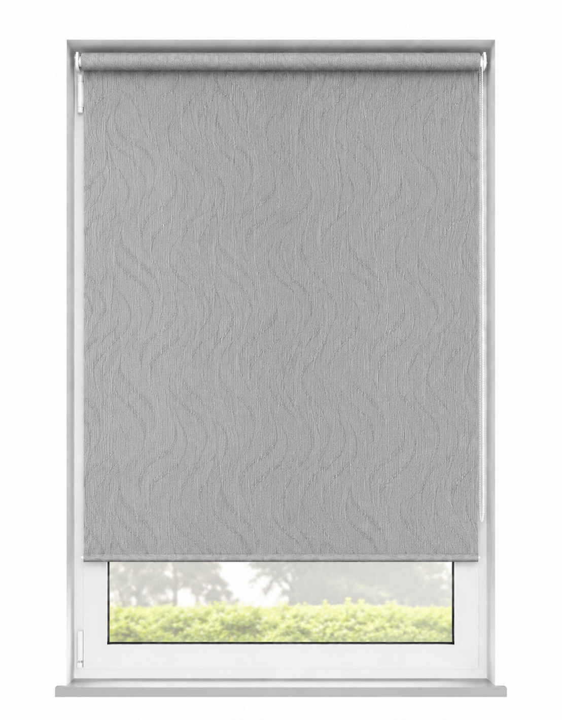 Gravity Grey - PVC Blackout Waterproof Roller Blind