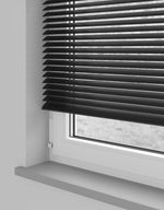Black Gloss MetalVenetian Blind - 25mm